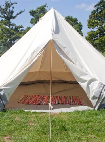 barebone bell tent rental